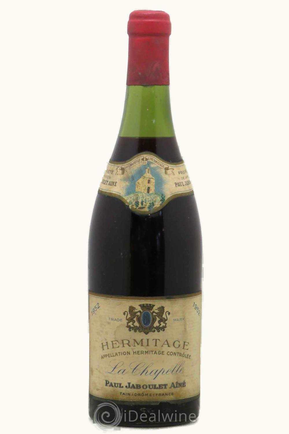 Paul Jaboulet Aîné Paul Jaboulet Aîné La Chapelle Hermitage, Rhône, France, 1952