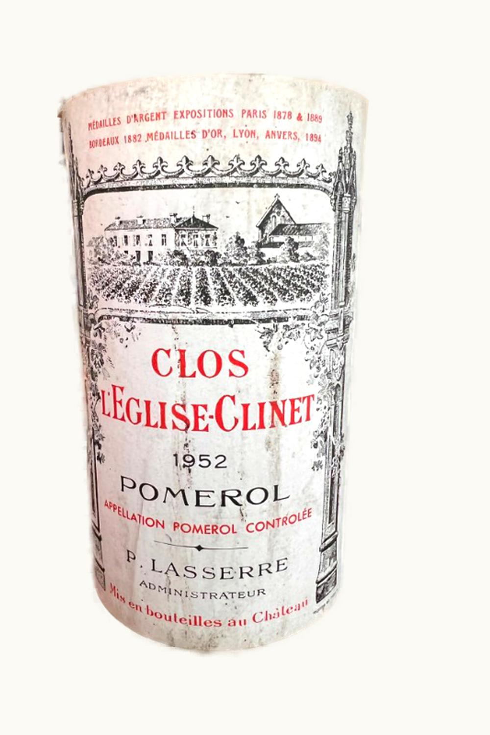 L'Église-Clinet L'Église-Clinet Pomerol, Bordeaux, France, 1952