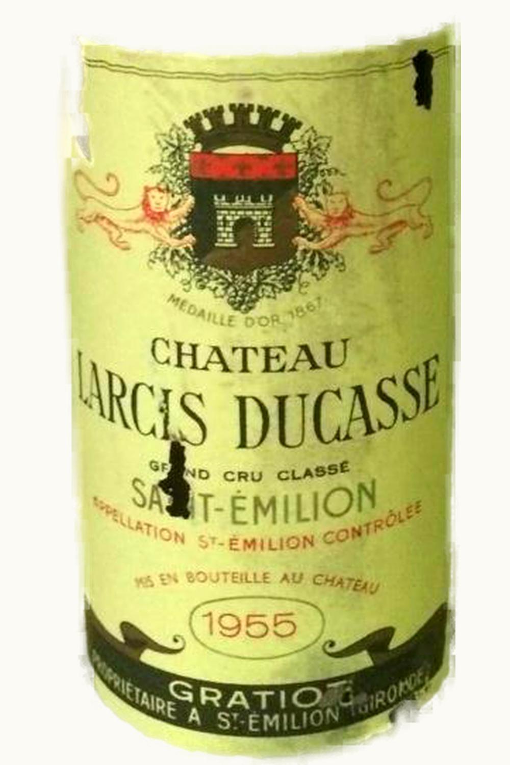 Larcis Ducasse Larcis Ducasse St. Émilion Grand Cru, Bordeaux, France, 1952