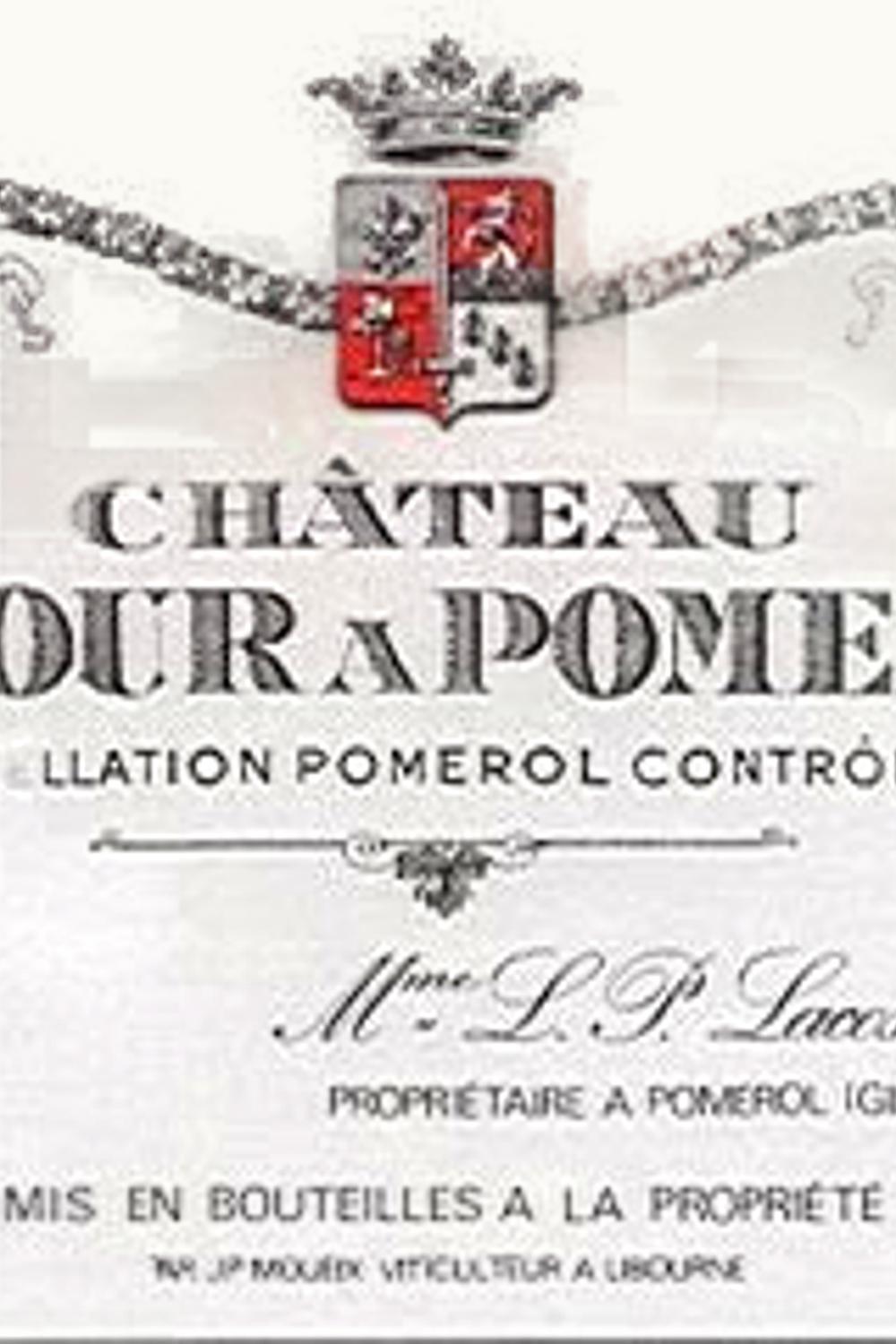 Château Latour à Pomerol Château Latour à Pomerol, Bordeaux, France, 1952