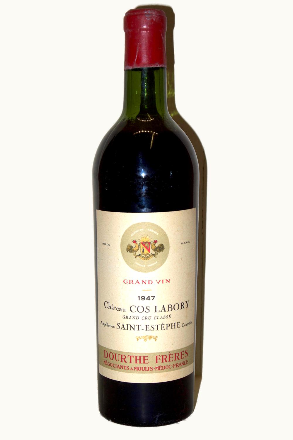 Château Cos Labory Château Cos Labory St. Estèphe, Médoc, Bordeaux, France, 1952