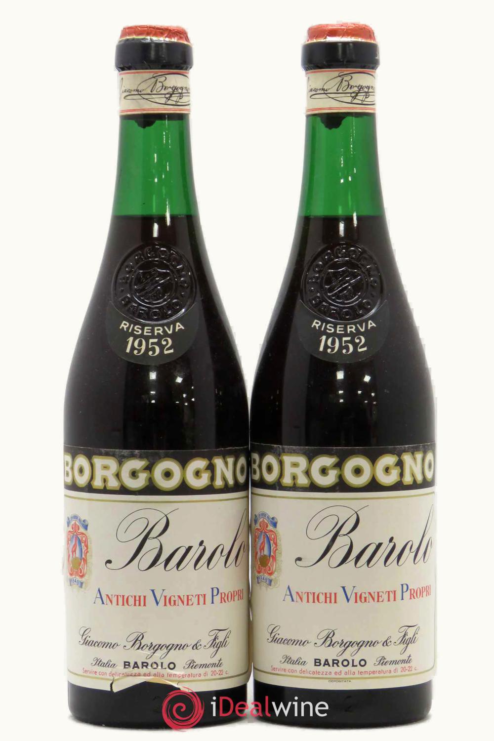 Giacomo Borgogno & Figli Giacomo Borgogno & Figli DOCG Barolo, Piemonte, Italy, 1952