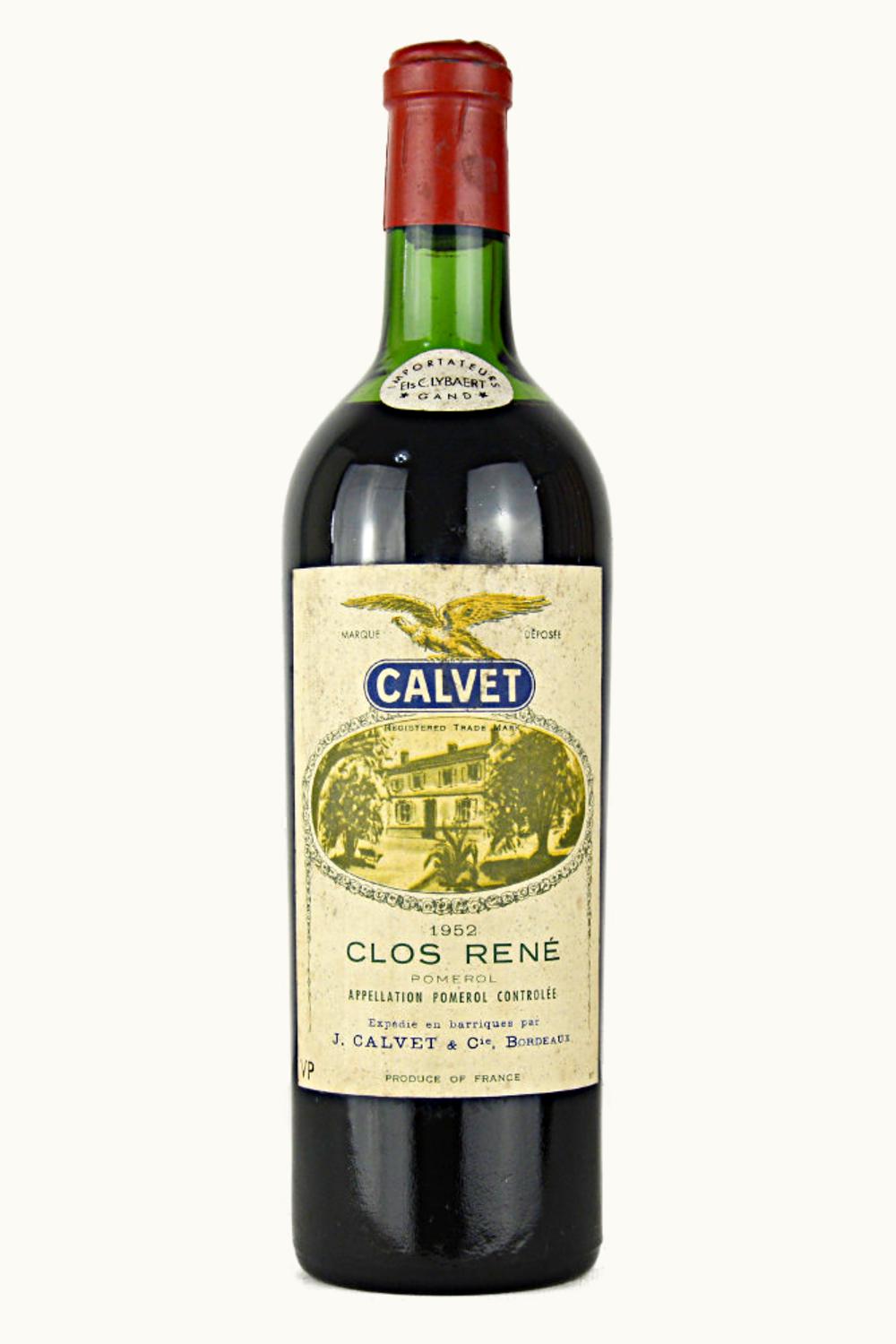 Clos René Clos René Pomerol, Bordeaux, France, 1952
