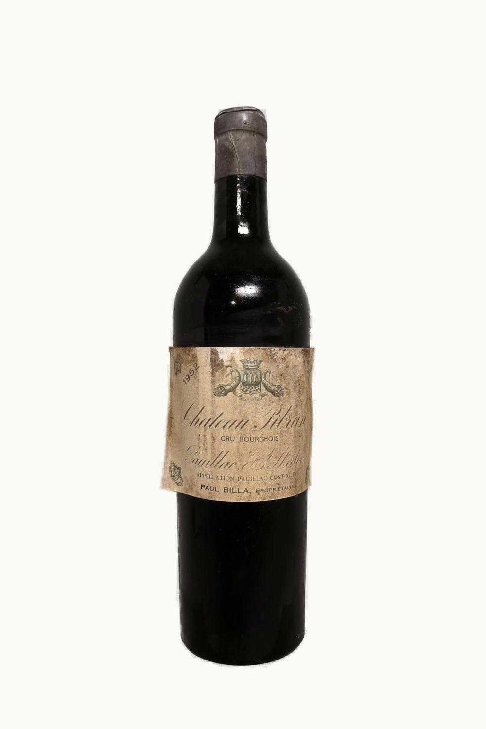 Château Pibran Pibran Pauillac, Médoc, Bordeaux, France, 1952