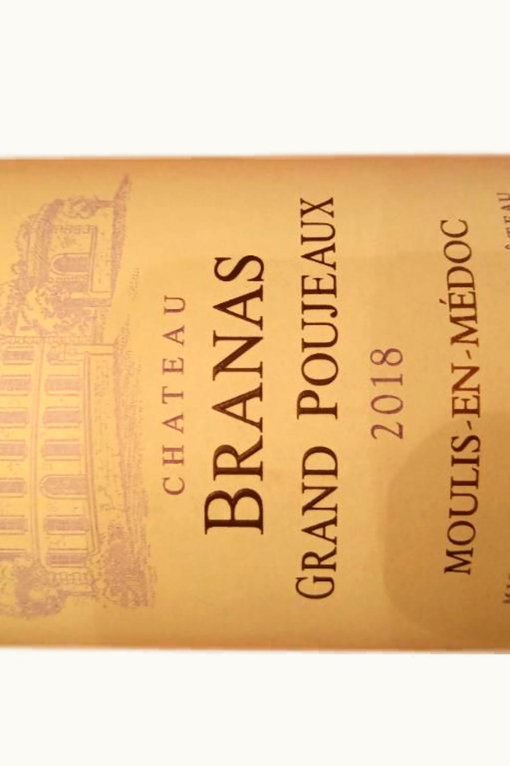 Brana Brana Grand-Poujeaux Moulis, Médoc, Bordeaux, France, 1952