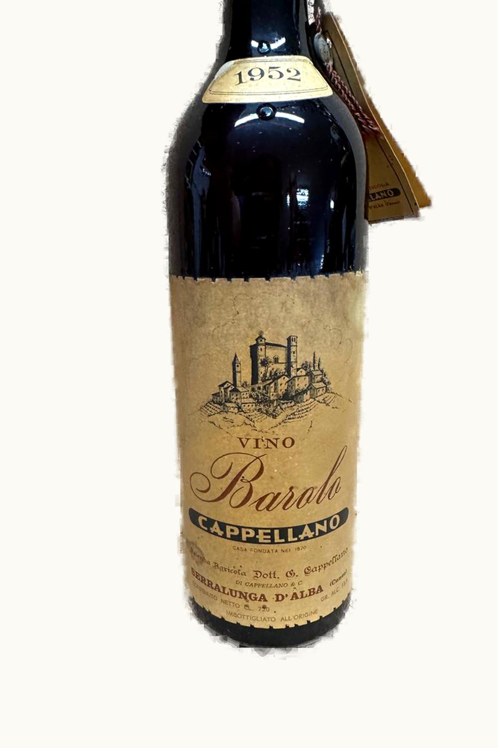 Cappellano Cappellano DOCG Barolo, Piemonte, Italy, 1952