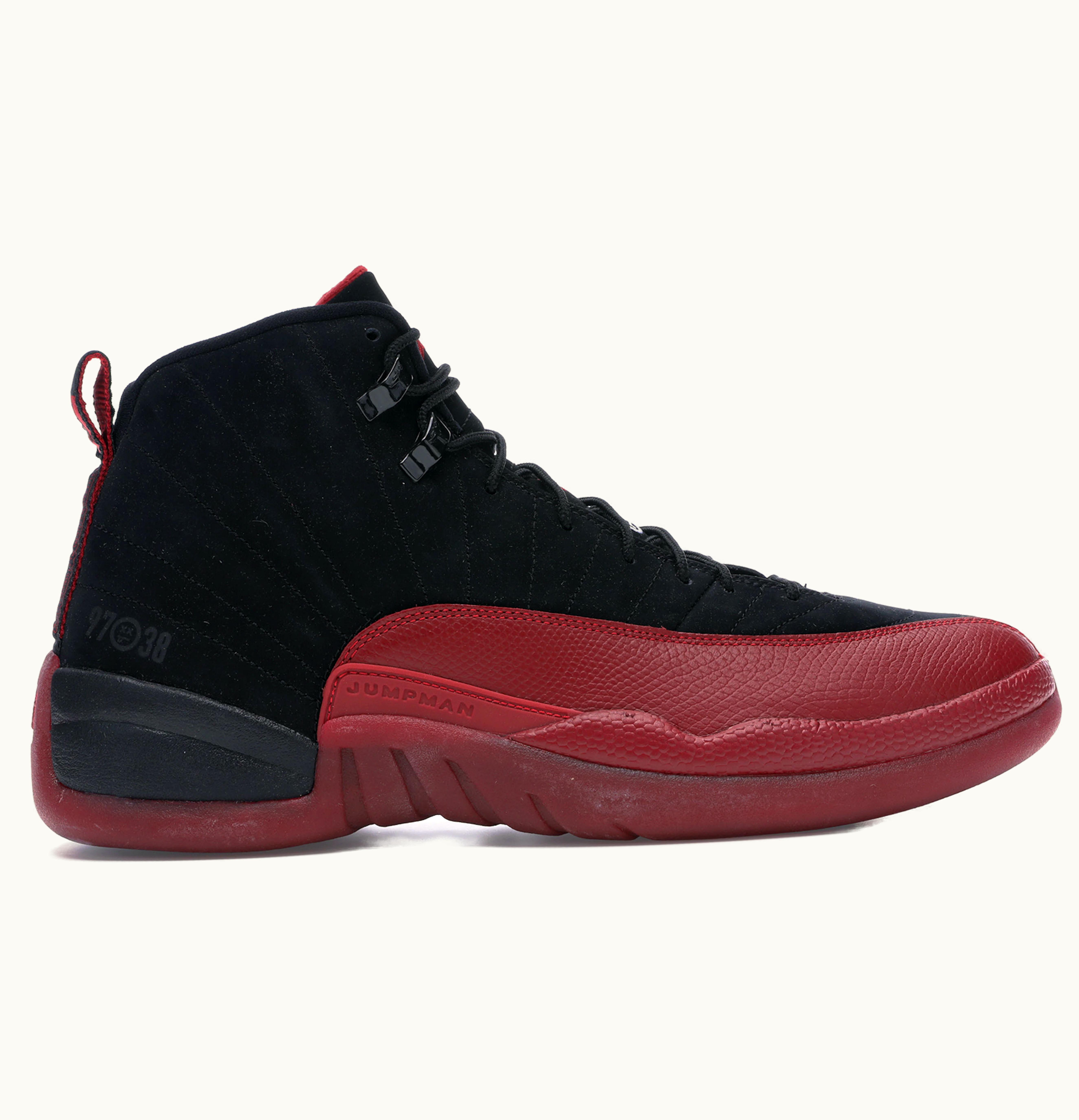 Jordan Air Jordan 12 Retro Black Red Flu Game 2009