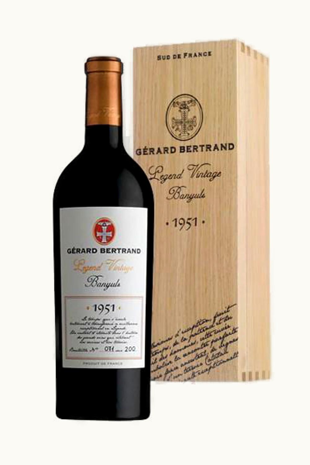 Gérard Bertrand Gérard Bertrand Légend Vintage Banyuls, Languedoc-Roussillon, France, 1951