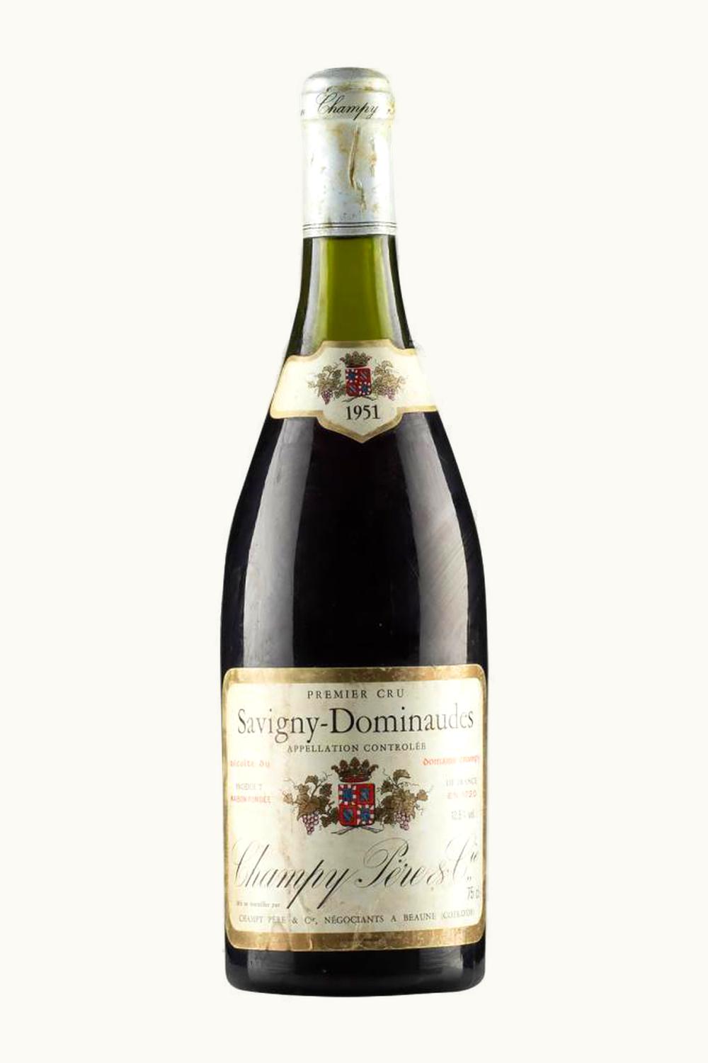 Maison Champy Maison Champy Dominaudes Savigny-lès-Beaune La Dominode Premier Cru Côte de Beaune, Burgundy, France, 1951