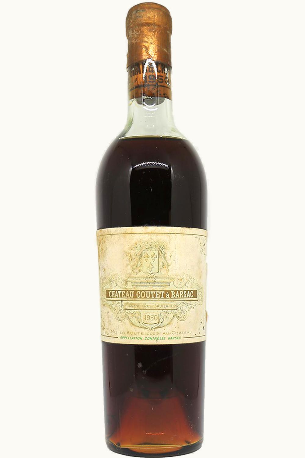 Château Coutet Château Coutet Barsac Sauternes, Bordeaux, France, 1950