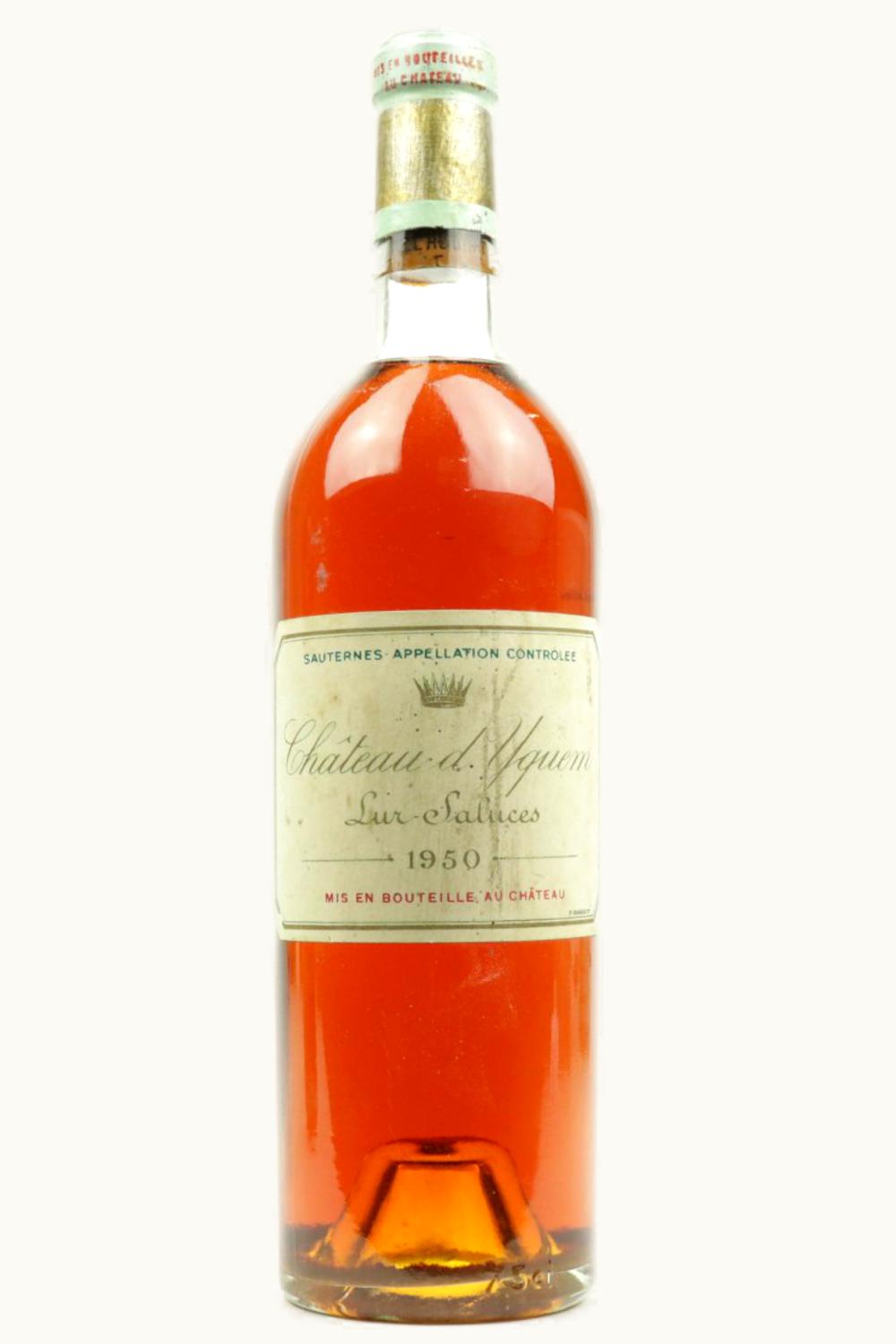 Château d'Yquem Château d'Yquem Sauternes, Bordeaux, France, 1950
