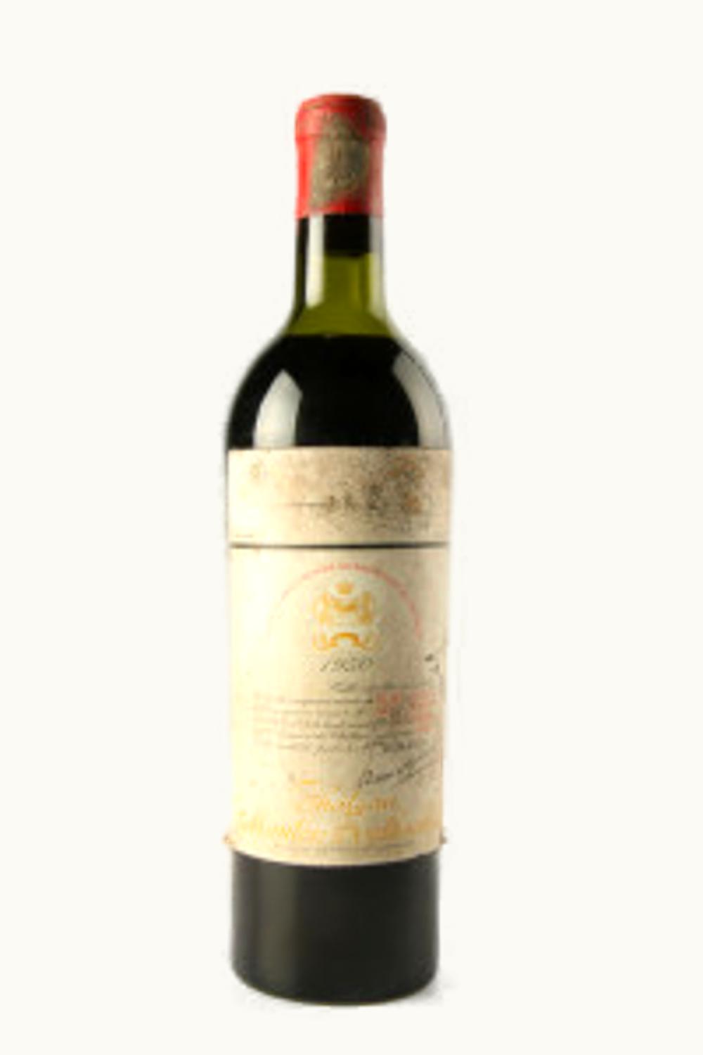 Château Mouton Rothschild Pauillac, Médoc, Bordeaux, France, 1950