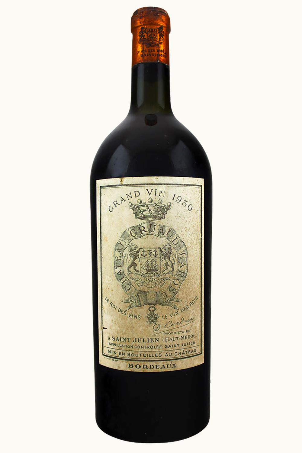 Château Gruaud-Larose Château Gruaud-Larose St. Julien, Médoc, Bordeaux, France, 1950