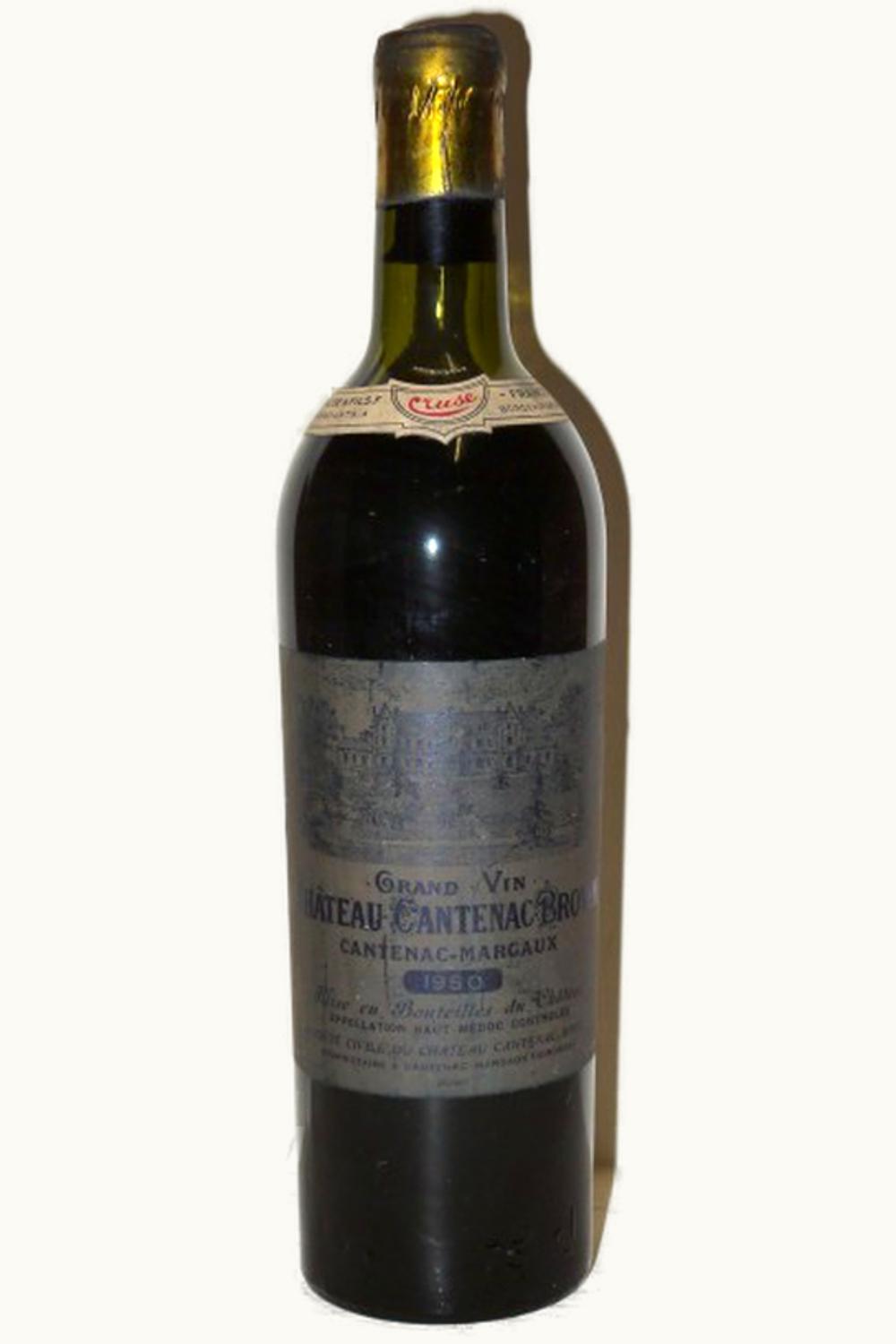 Cantenac-Brown Cantenac-Brown Margaux, Médoc, Bordeaux, France, 1950