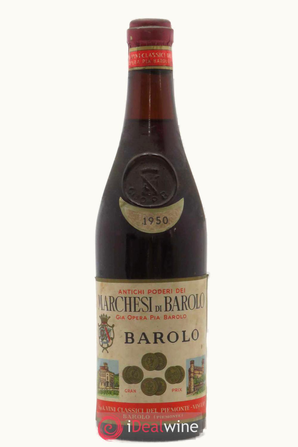 Marchesi di Barolo Marchesi di Barolo DOCG Barolo, Piemonte, Italy, 1950