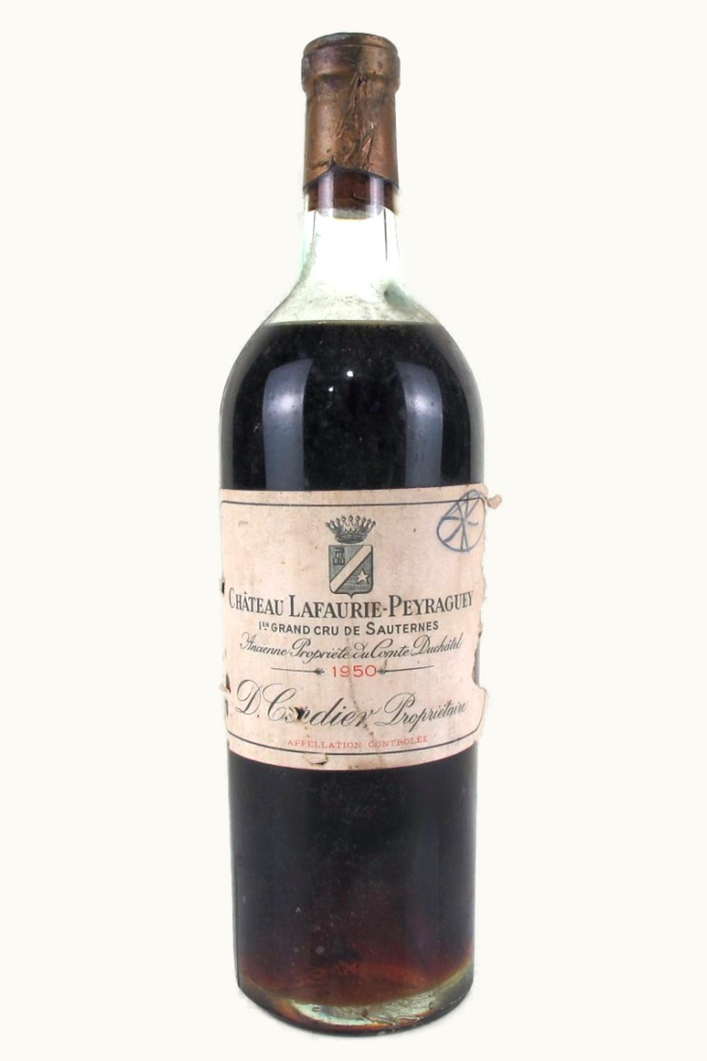 Château Lafaurie-Peyraguey Château Lafaurie-Peyraguey Sauternes, Bordeaux, France, 1950 UZ0717079