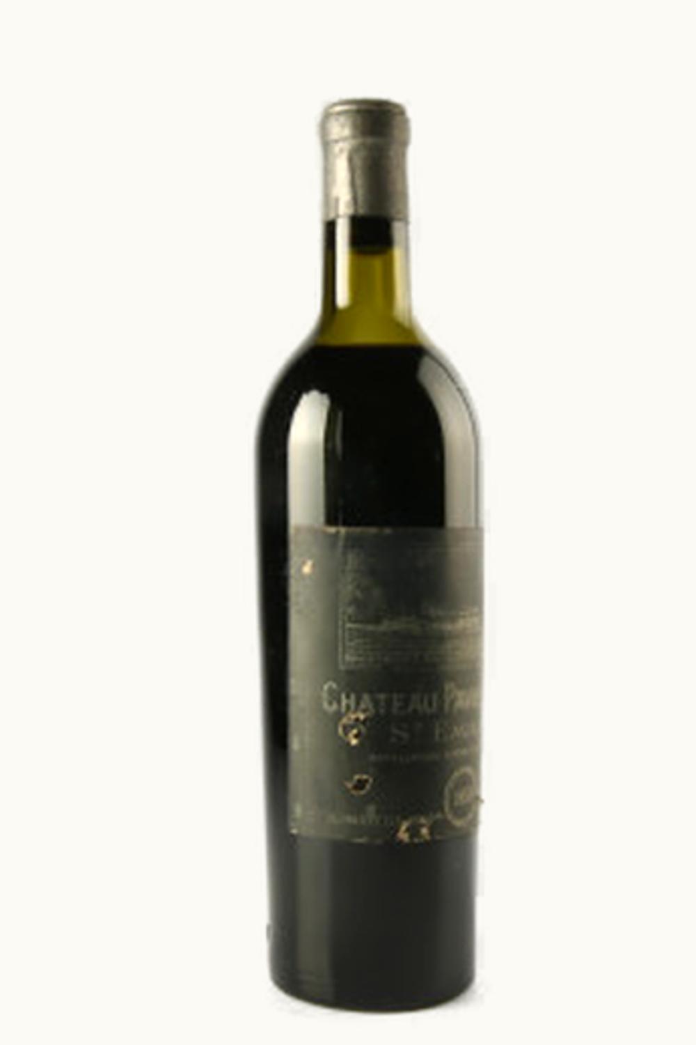 Château Pavie-Decesse Château Pavie-Decesse St. Émilion, Bordeaux, France, 1950