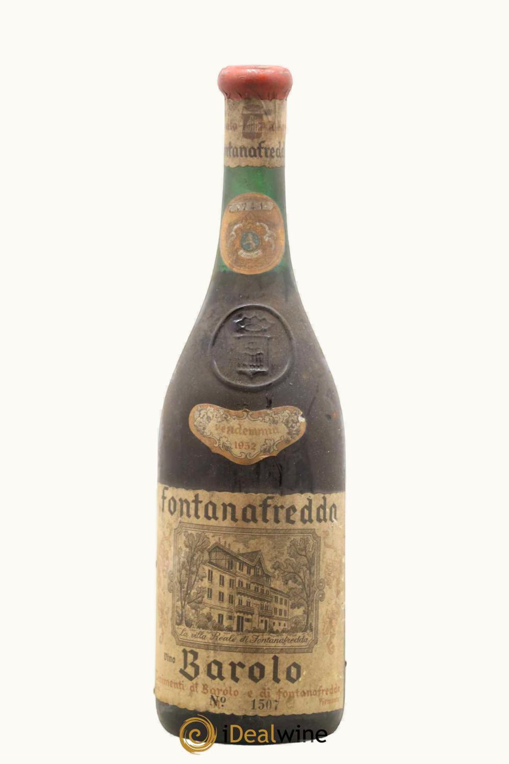 Fontanafredda Fontanafredda DOCG Barolo, Piemonte, Italy, 1950