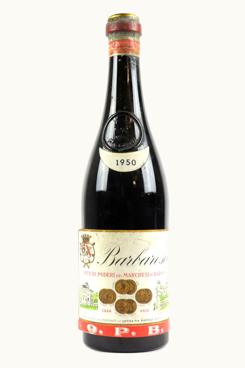 Marchesi di Barolo Marchesi di Barolo DOCG Barbaresco, Piemonte, Italy, 1950