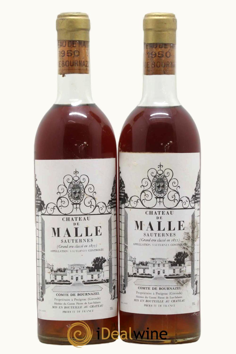 Château de Malle Château de Malle Sauternes, Bordeaux, France, 1950