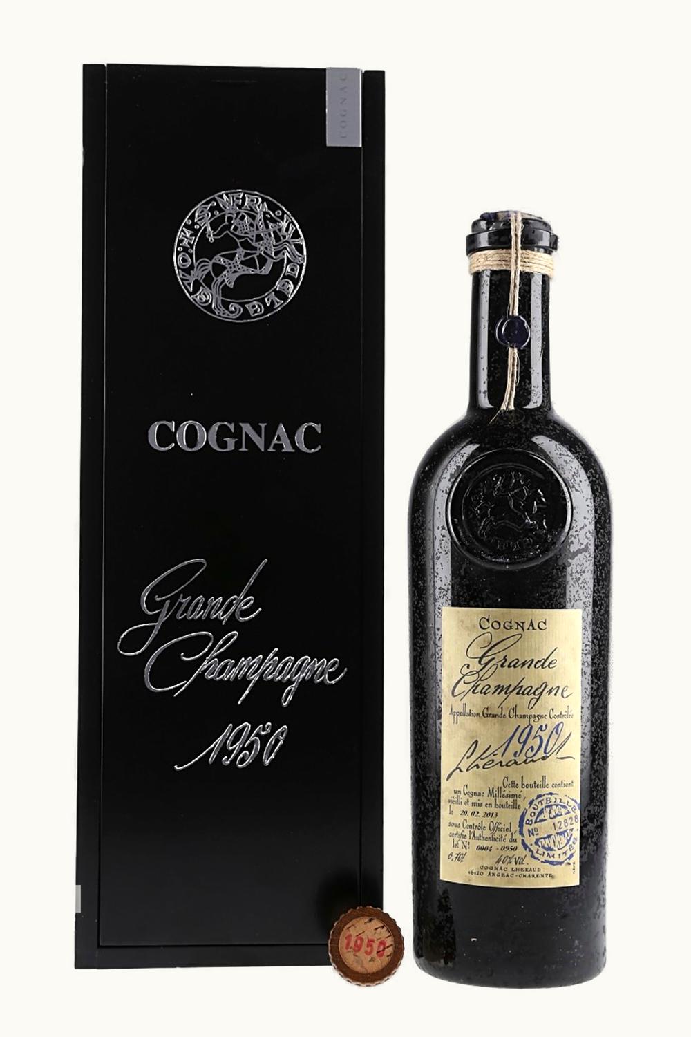 Héraud Héraud Vintage Grand Champagne Cognac, France, 1950