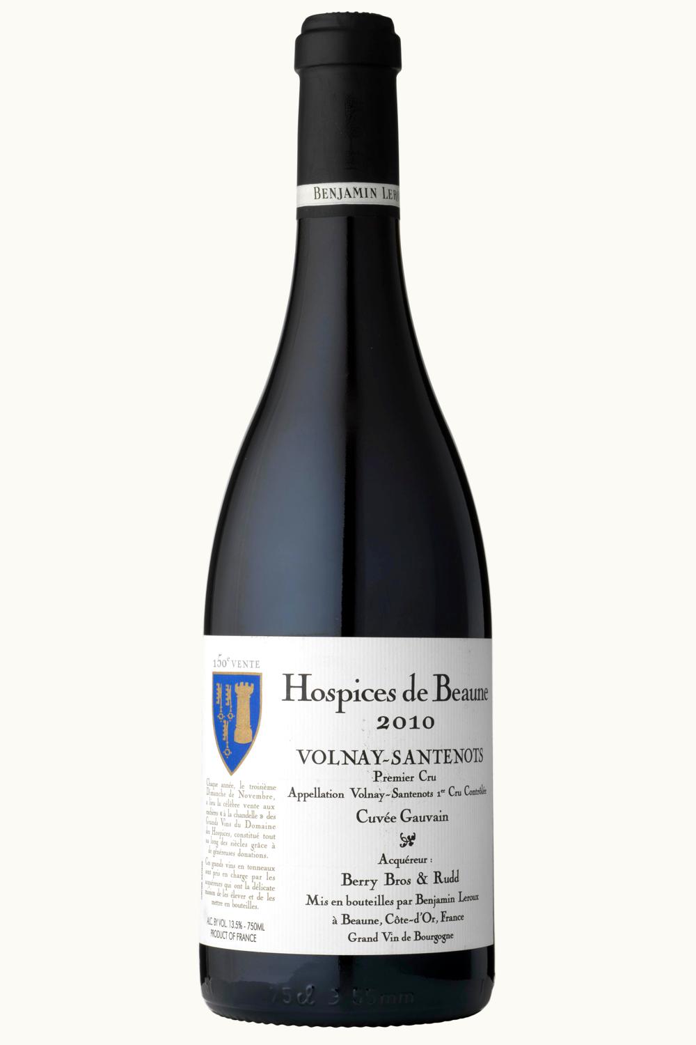 Hospices de Beaune Hospices de Beaune Santenots Cuvée Gauvain Volnay Premier Cru, Côte de Beaune, Burgundy, France, 1950