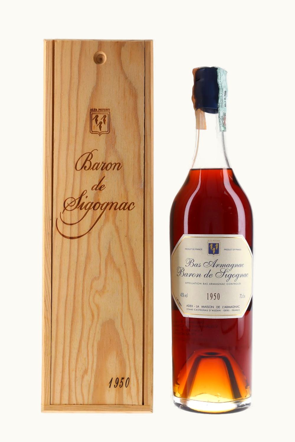 Baron de Sigognac Baron de Sigognac Vintage Bas Armagnac, France, 1950