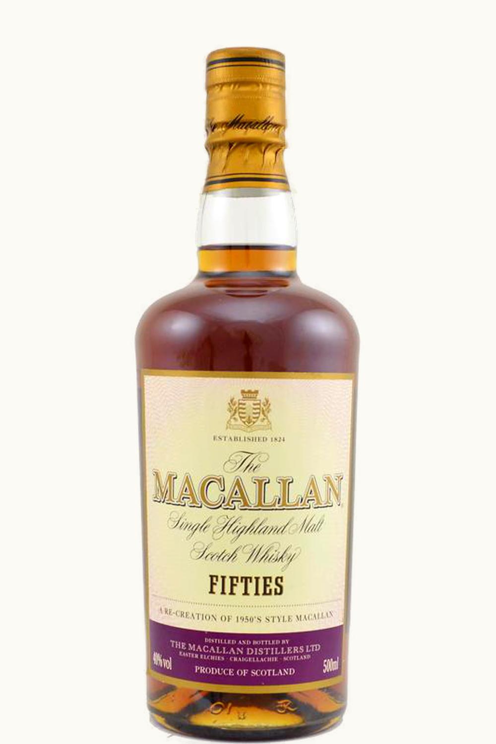 The Macallan The Macallan The Travel Decades Series Single Malt Scotch Whisky, Highlands, Scotland, 1950