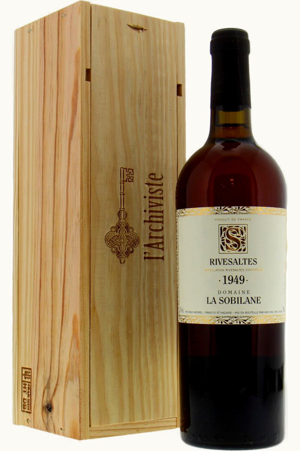 Domaine La Sobilane Domaine La Sobilane Rivesaltes, Languedoc-Roussillon, France, 1949