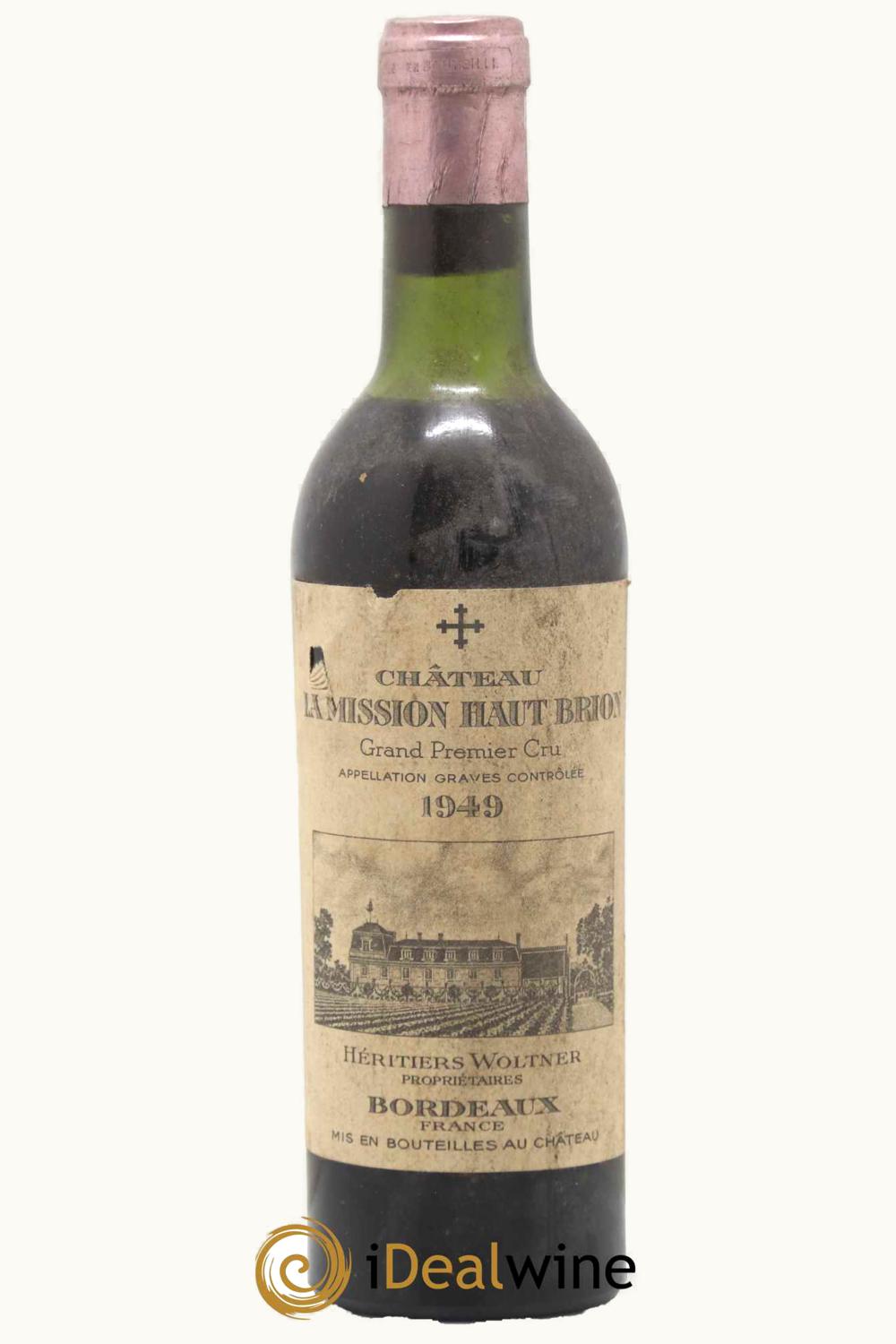 Château La Mission Haut-Brion Château La Mission Haut-Brion Pessac-Léognan, Bordeaux, France, 1949