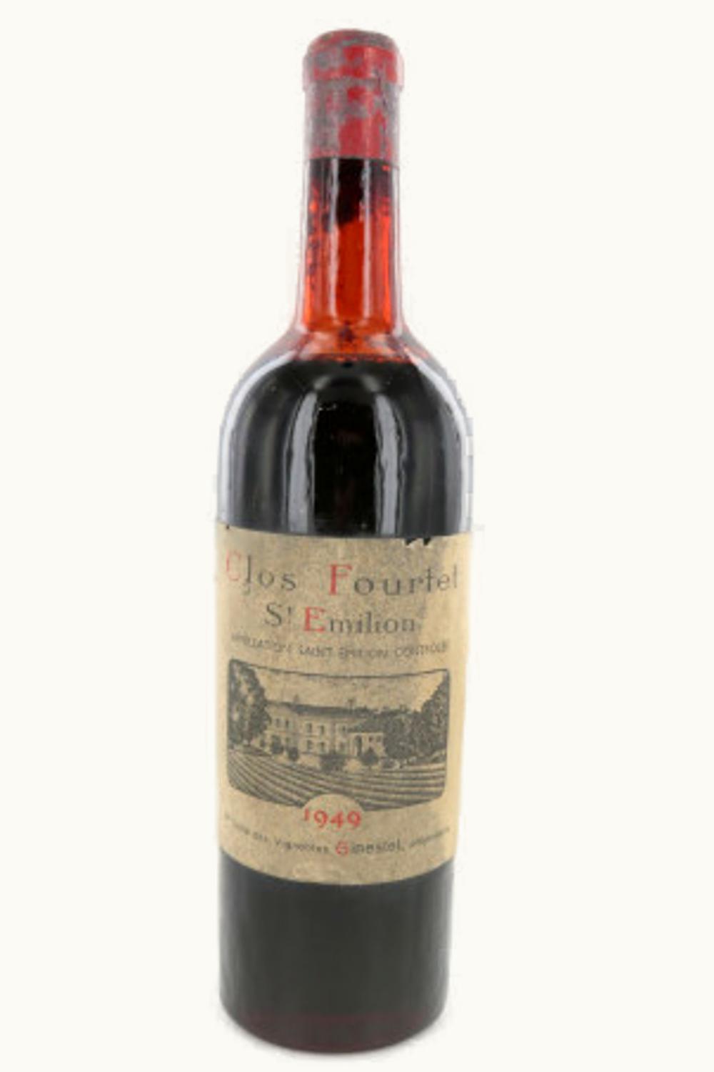 Château Clos Fourtet Clos Fourtet St. Émilion Grand Cru, Bordeaux, France, 1949