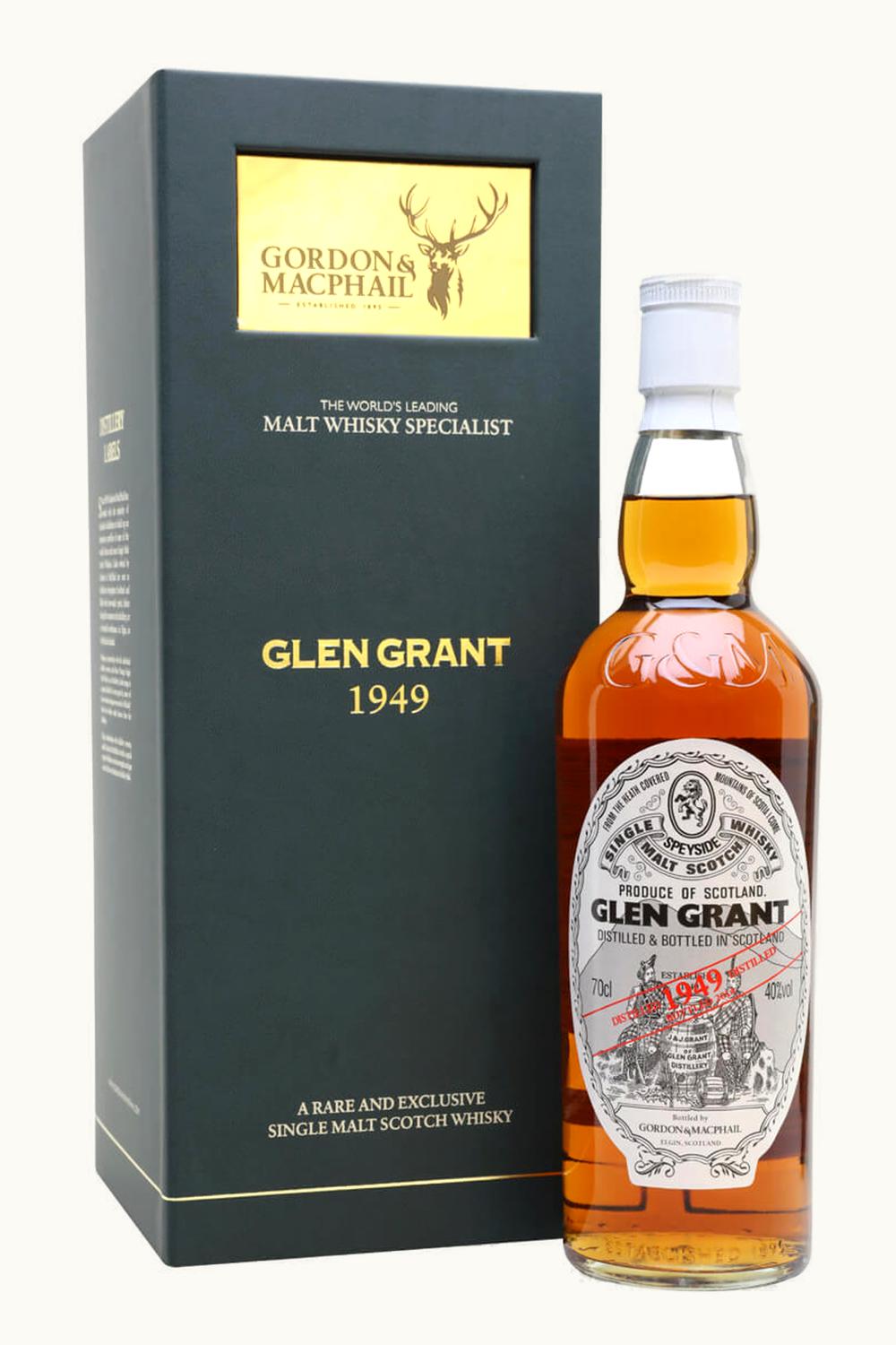 Gordon & MacPhail Gordon & MacPhail Glen Grant Vintage Single Malt Scotch Whisky, Speyside, Scotland, 1949
