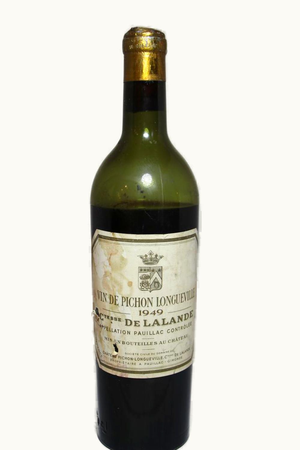 Château Pichon Longueville Comtesse de Lalande Château Pichon Longueville Comtesse de Lalande Pauillac, Médoc, Bordeaux, France, 1949