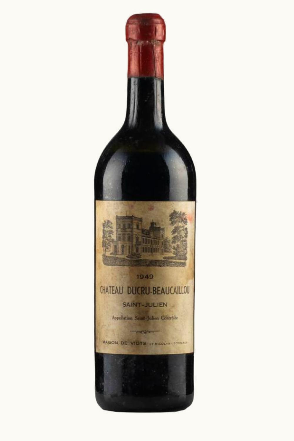 Château Ducru-Beaucaillou Château Ducru-Beaucaillou St. Julien, Médoc, Bordeaux, France, 1949