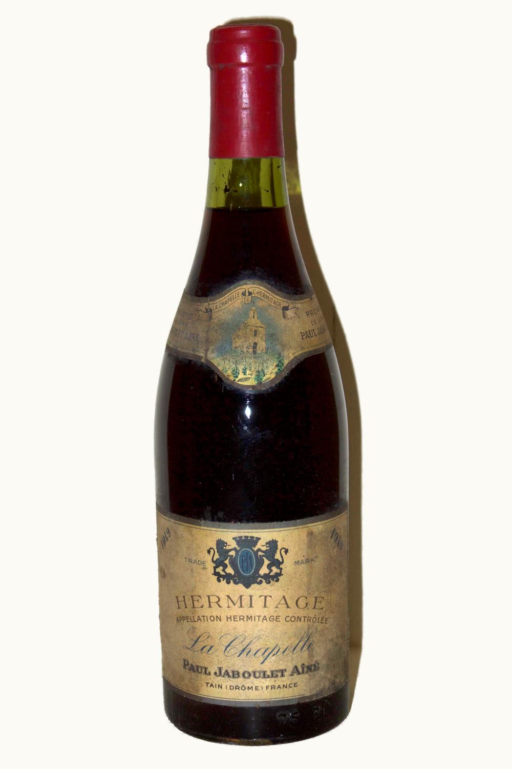 Paul Jaboulet Aîné Paul Jaboulet Aîné La Chapelle Hermitage, Rhône, France, 1949