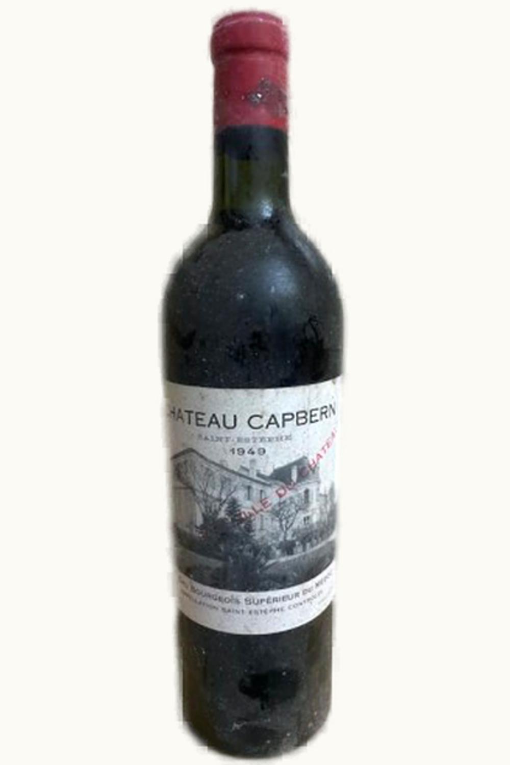 Château Capbern Château Capbern St-Estèphe Médoc Bordeaux, 1949