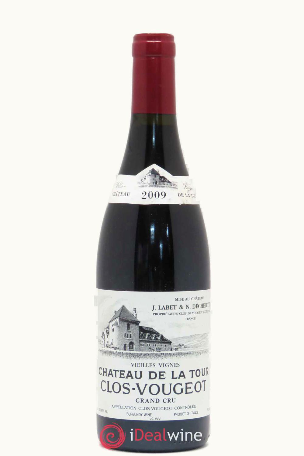 Labet & Dechelette Chateau de La Tour Labet & Dechelette Chateau de La Tour Dechelette de la Tour Clos Grand Cru Côte de Nuit, 1949