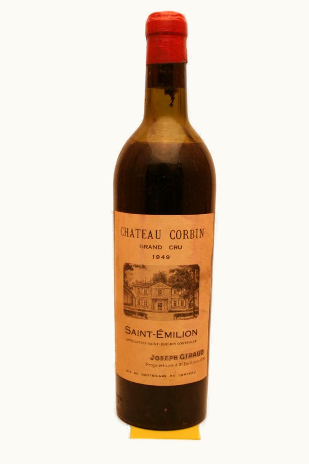 Château Corbin Château Corbin St-Émilion Grand Cru Bordeaux, 1949