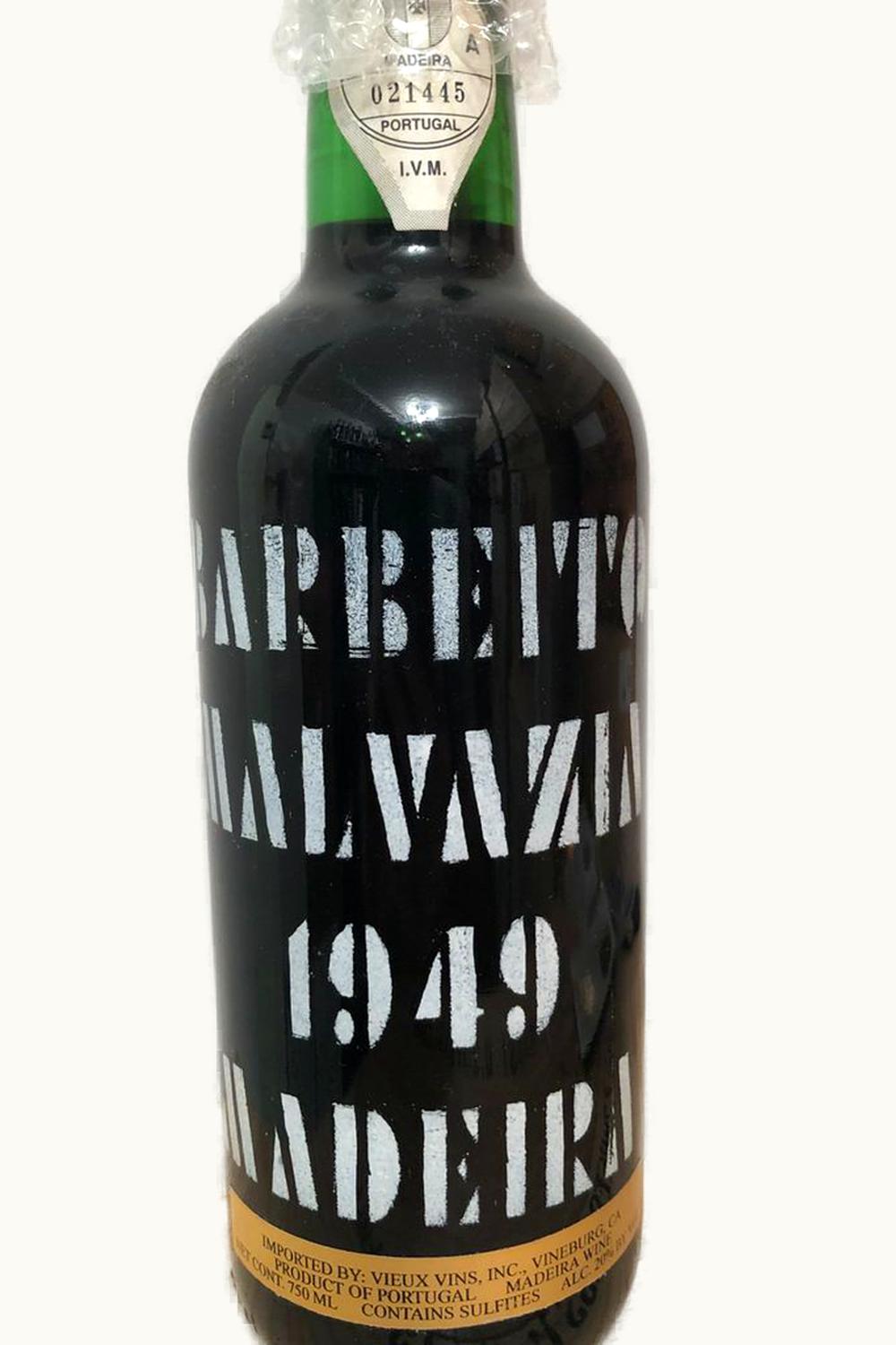 Barbeito Barbeito Malvasia Madeira Malmsey, 1949