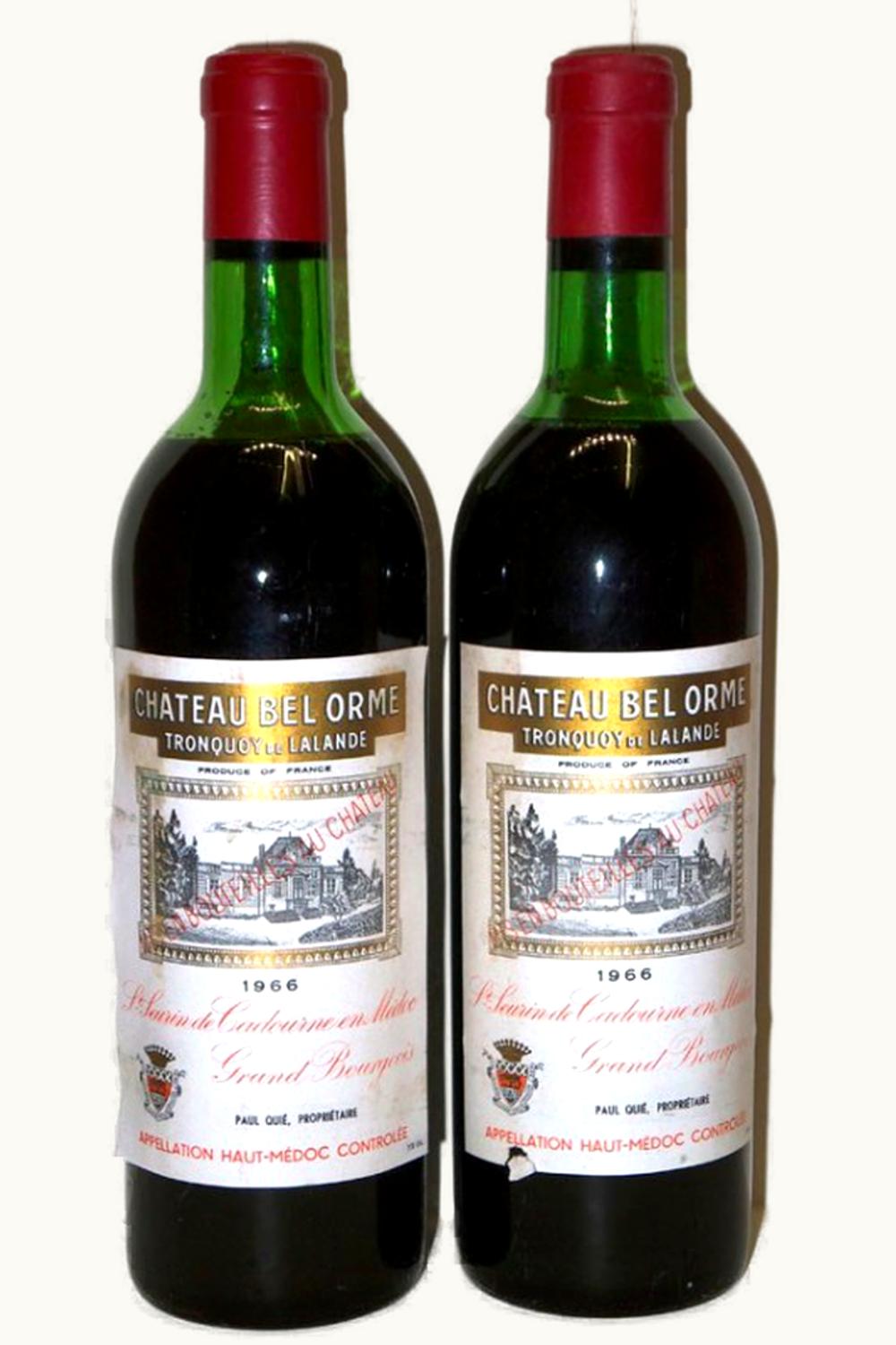 Château Tronquoy-Lalande Château Tronquoy-Lalande Haut-Médoc Bordeaux, 1949