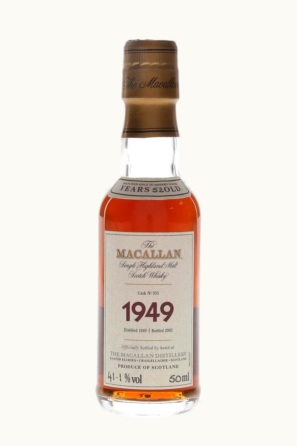 The Macallan The Macallan 52-Year-Old Single Malt Scotch Whisky, 1949