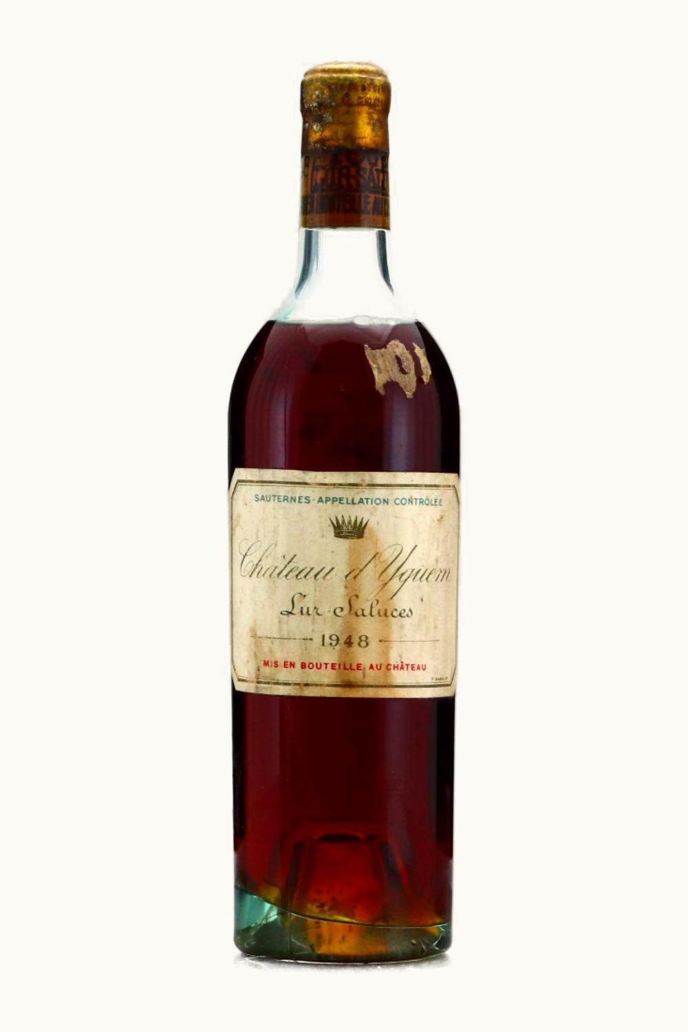 Château d'Yquem Château d'Yquem Sauternes Bordeaux, 1948