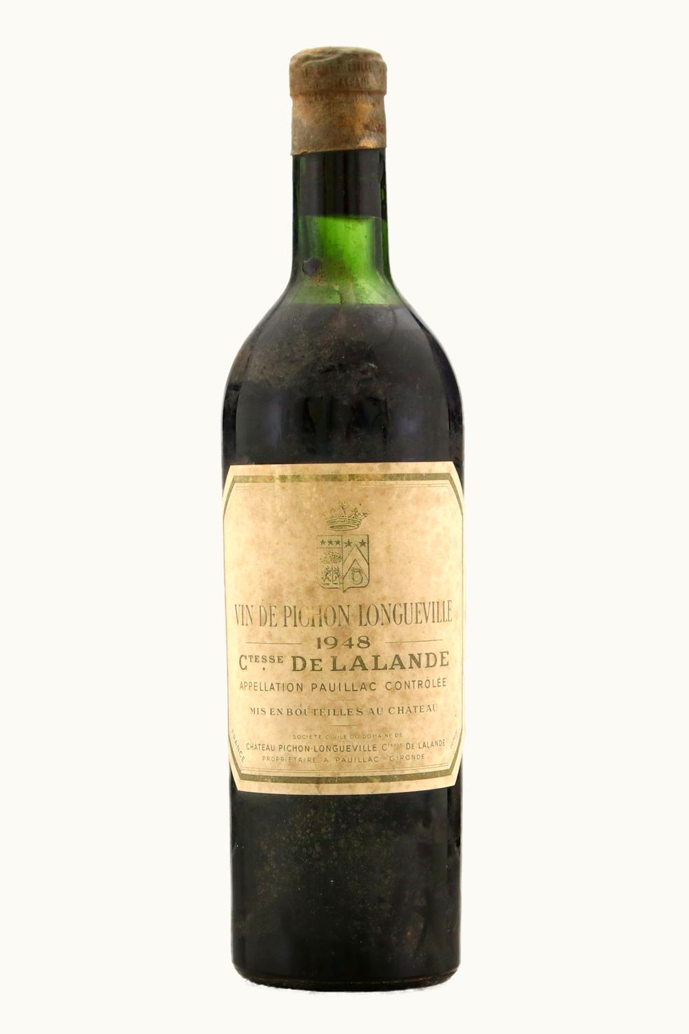 Château Pichon Longueville Comtesse de Lalande Château Pichon Longueville Comtesse de Lalande Pauillac Médoc Bordeaux, 1948