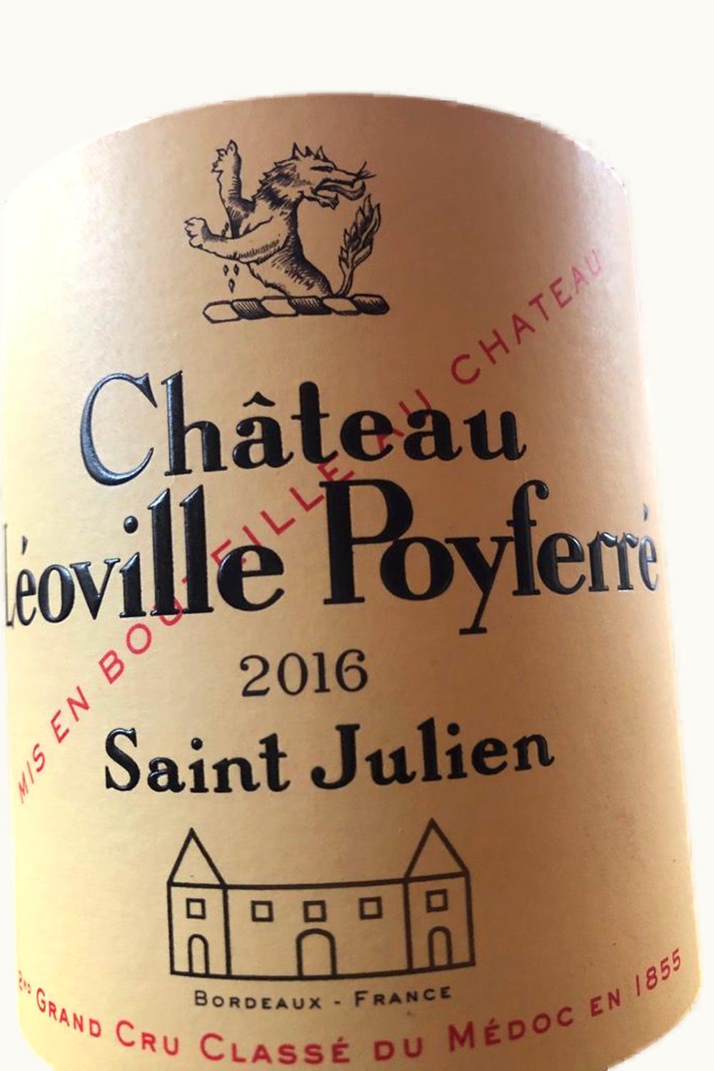 Château Léoville Poyferré Château Léoville Poyferré St-Julien Médoc Bordeaux, 1948