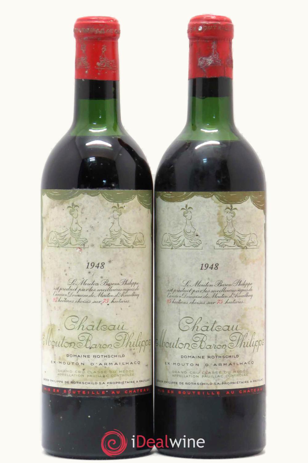 Château d'Armailhac Château d'Armailhac D'Armailhac Pauillac Médoc Bordeaux, 1948