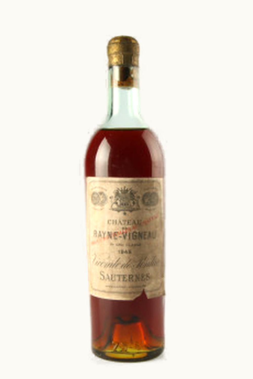 Château de Rayne Vigneau Château de Rayne Vigneau Sauternes Bordeaux, 1948