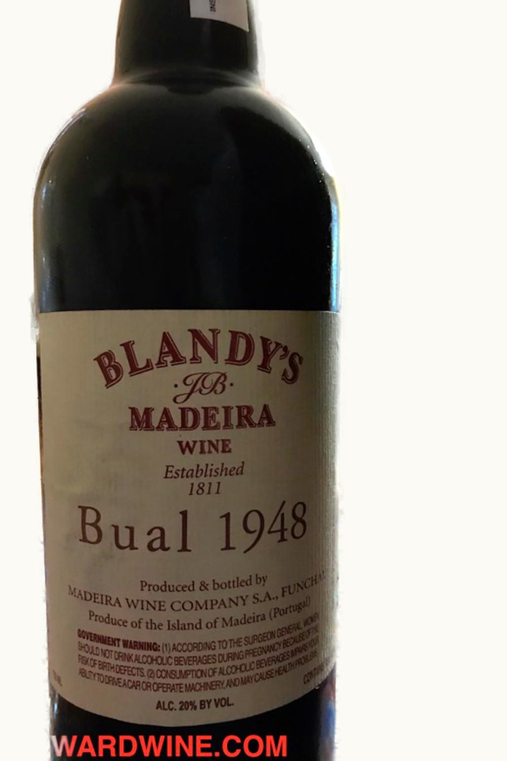 Blandy's Blandy's Vintage Bual Madeira, 1948