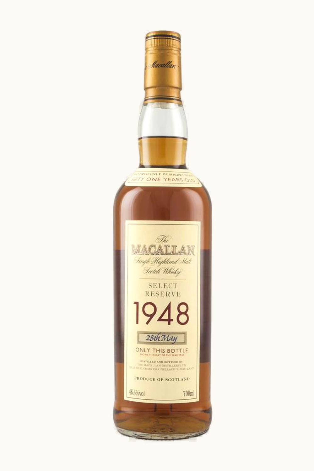 The Macallan The Macallan Select Reserve Single Malt Scotch Whisky, 1948