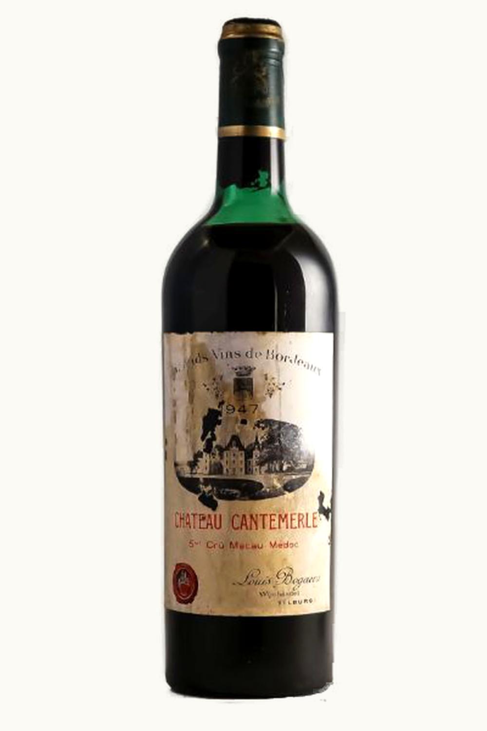 Château Cantemerle Château Cantemerle Haut-Médoc, 1947