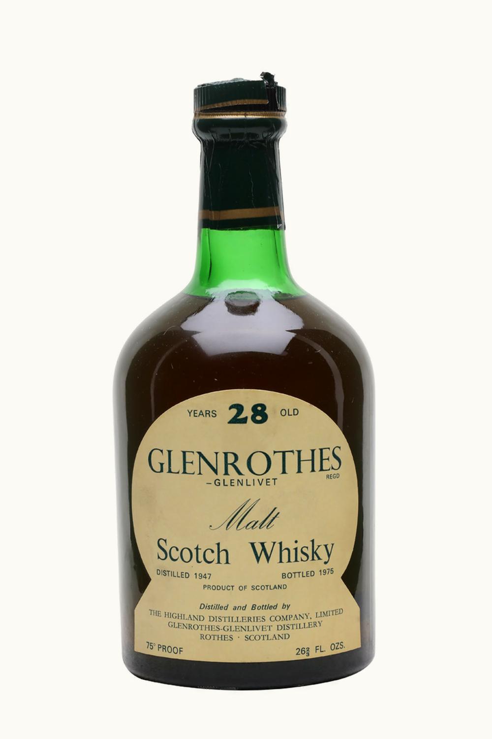 The Glen Rothes The Glen Rothes Vintage Single Malt Scotch Whisky, 1947